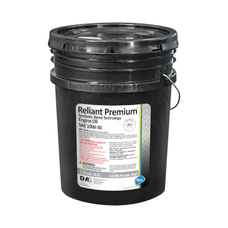 D-A Lubricant Co D-A Reliant Premium Diesel Engine Oil SAE 10W30 - 5 Gallon Pail 52208